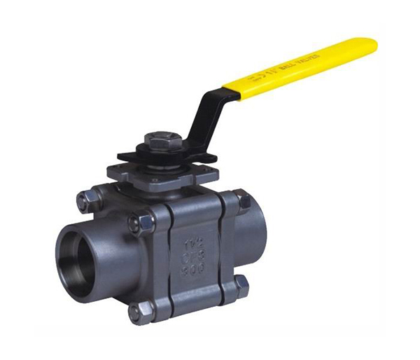 三片式锻钢球阀