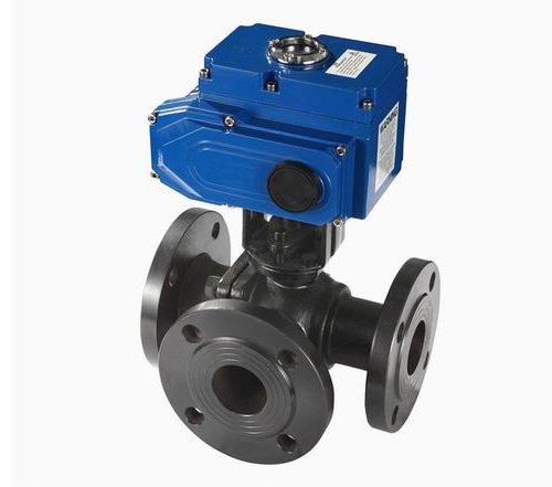防暴电动球阀